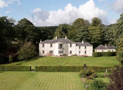 Georgian country house in heart of Scottish Borders hits the market