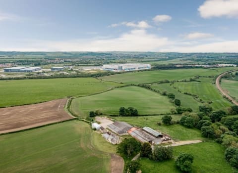 County Durham Farm with Business Park Development Potential For Sale