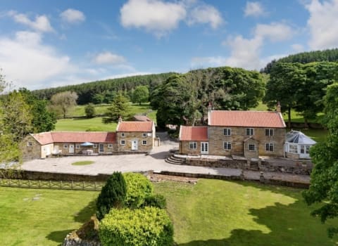 Imposing North Yorkshire country house with equestrian facilities comes to market