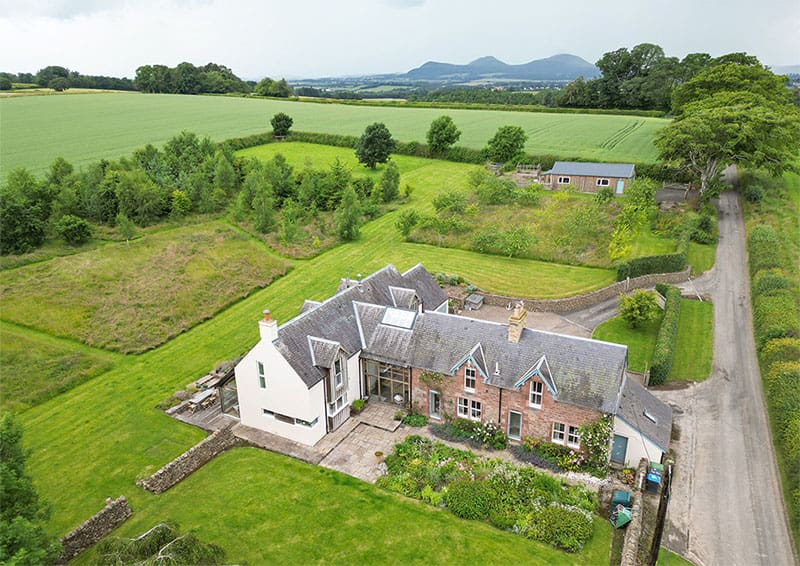 Idyllic five bedroom Scottish Borders home comes to market